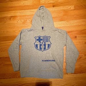 FC Barcelona Hoodie • SMALL • GREY